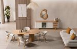 Loft Meşe Yemek Odası